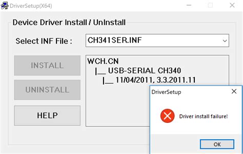 Bc 3 Kim tra ci t driver trong Device Manager. . Ch341 driver install failure